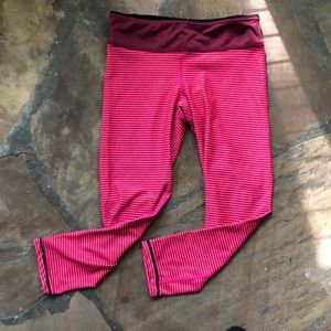 Yoga ready or your  Purebarre workout 3/4 legging